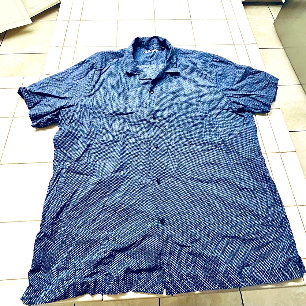 Men’s Short Sleeve XL Button Up (Tasso Elba)